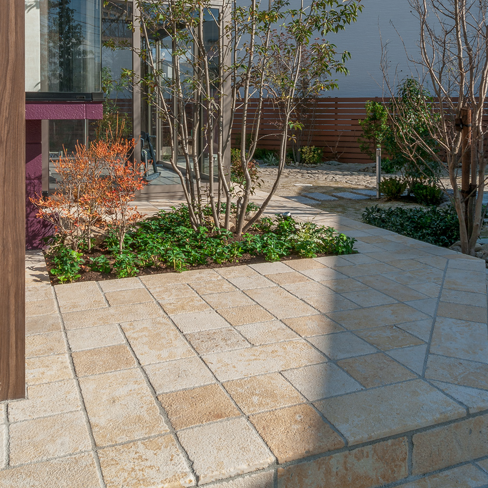 ベイジストーン タイル | 造園資材館