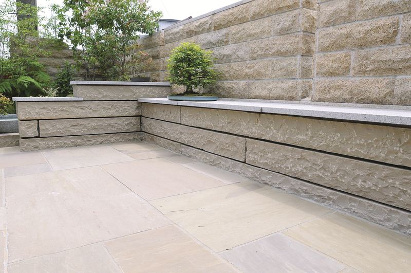 ヴィスタストーン サンドボーダー ラジグリーン | 造園資材館