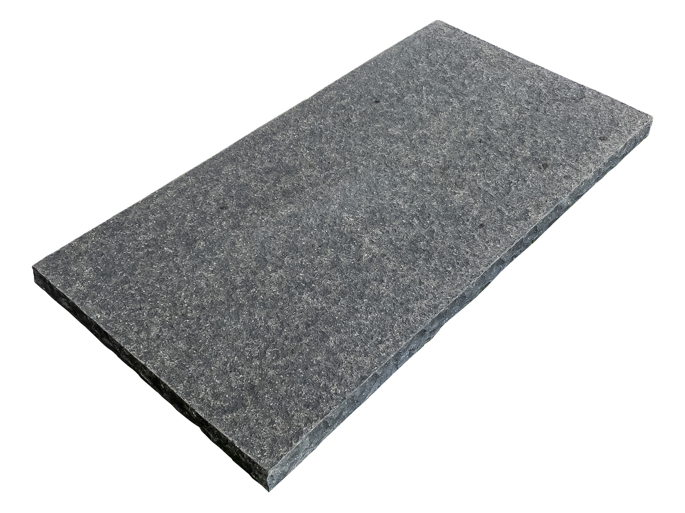 バサルトボード　上下面バーナー　小口割肌 | 造園資材館