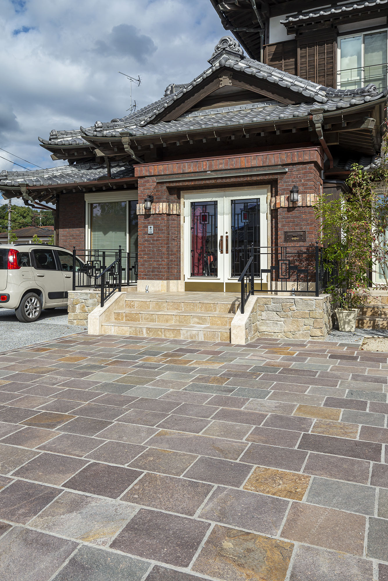 ポルフィード方形乱張 | 造園資材館