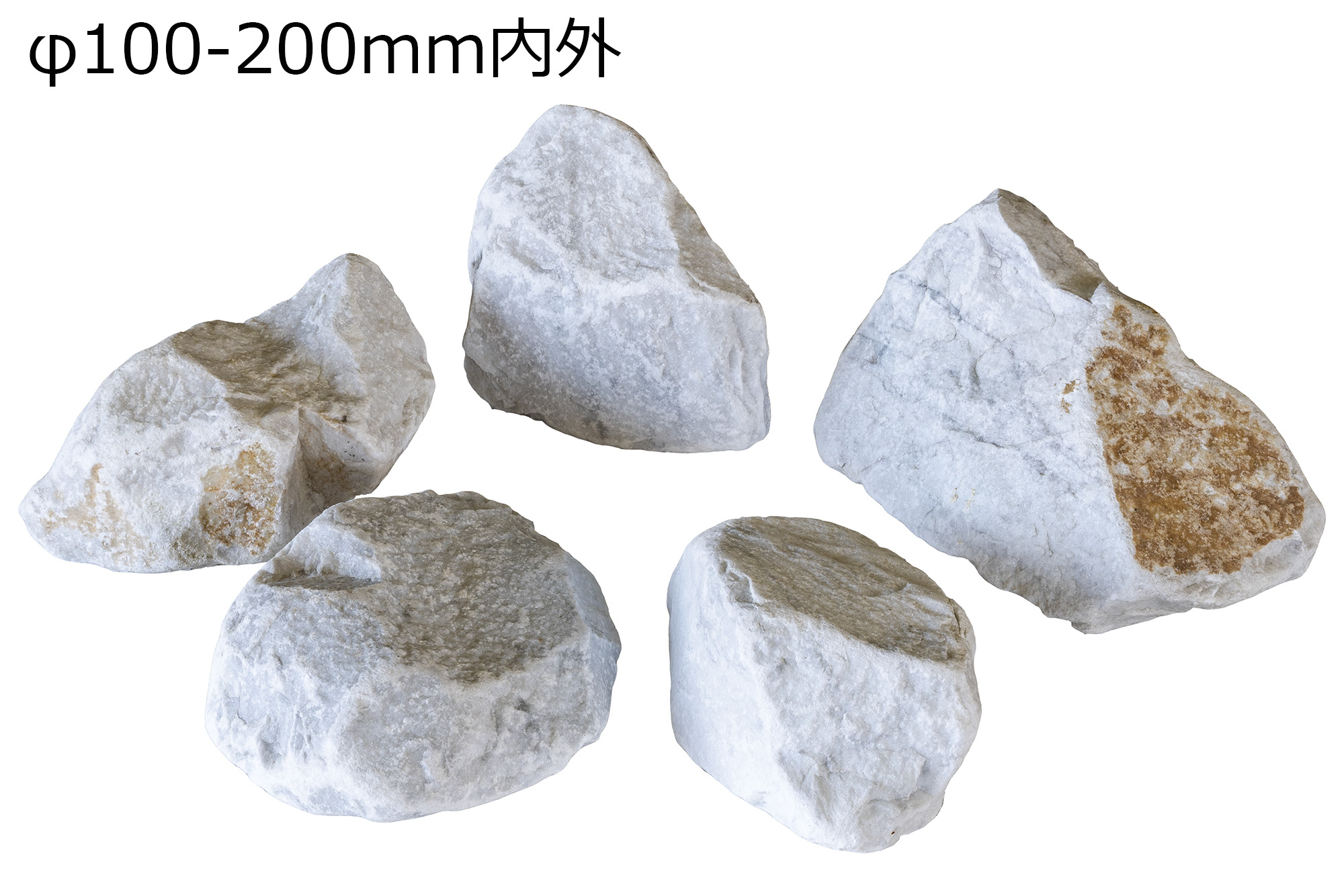 ビアンコカララ ロック | 造園資材館