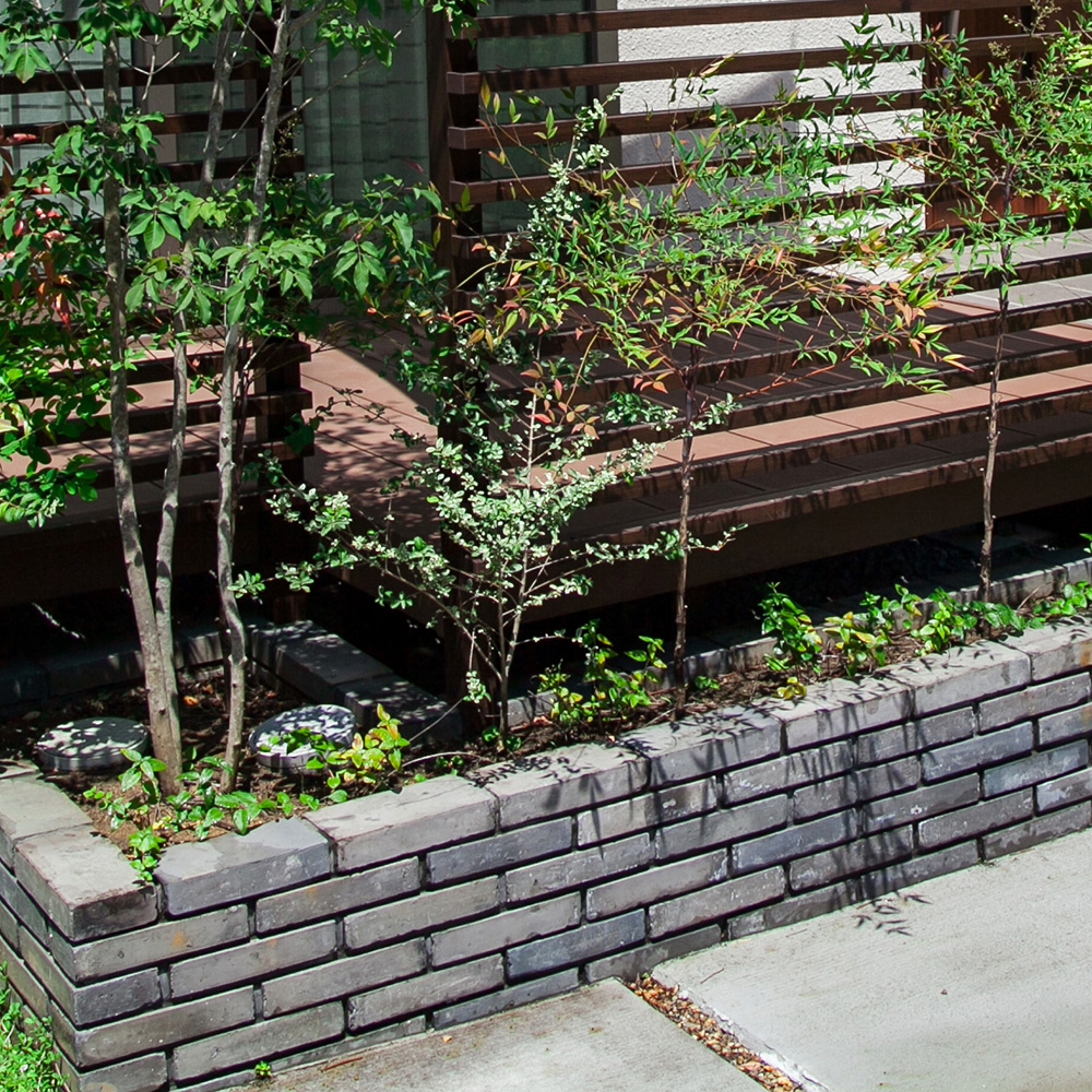 灰色レンガ | 造園資材館