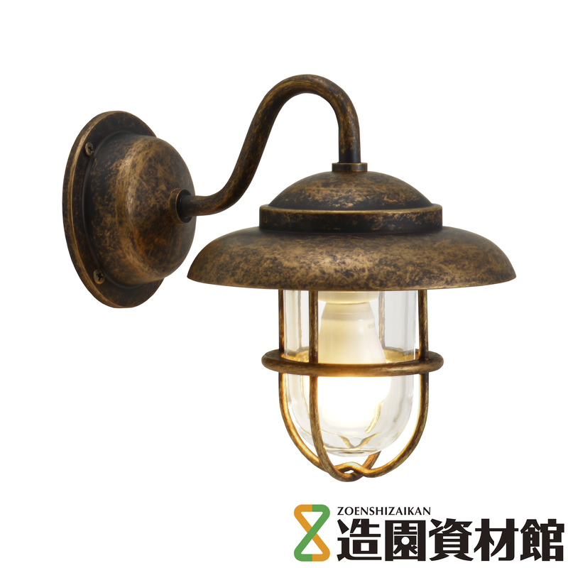 ポーチライト ピート 真鍮古色 | 造園資材館